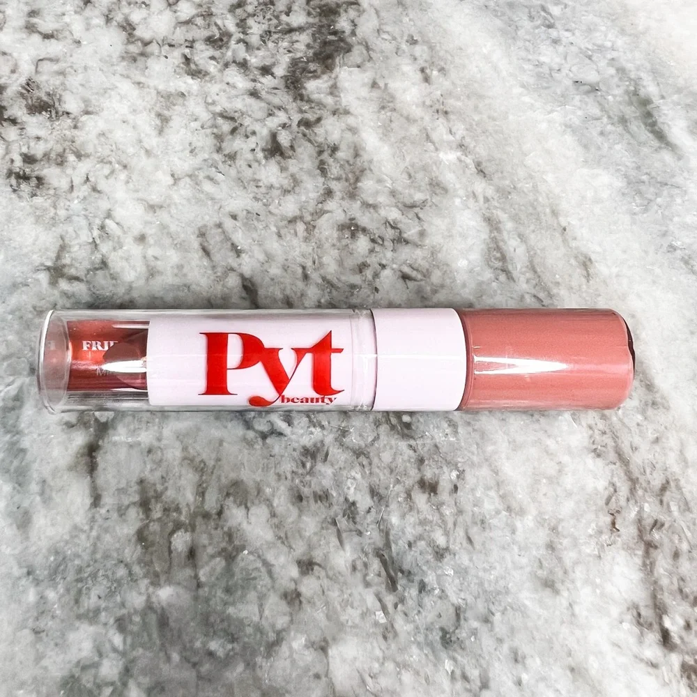 PYT BEAUTY FRIENDS WITH BENEFITS LIP DUO IN SHADE: BARE ALL NEW & SEALED